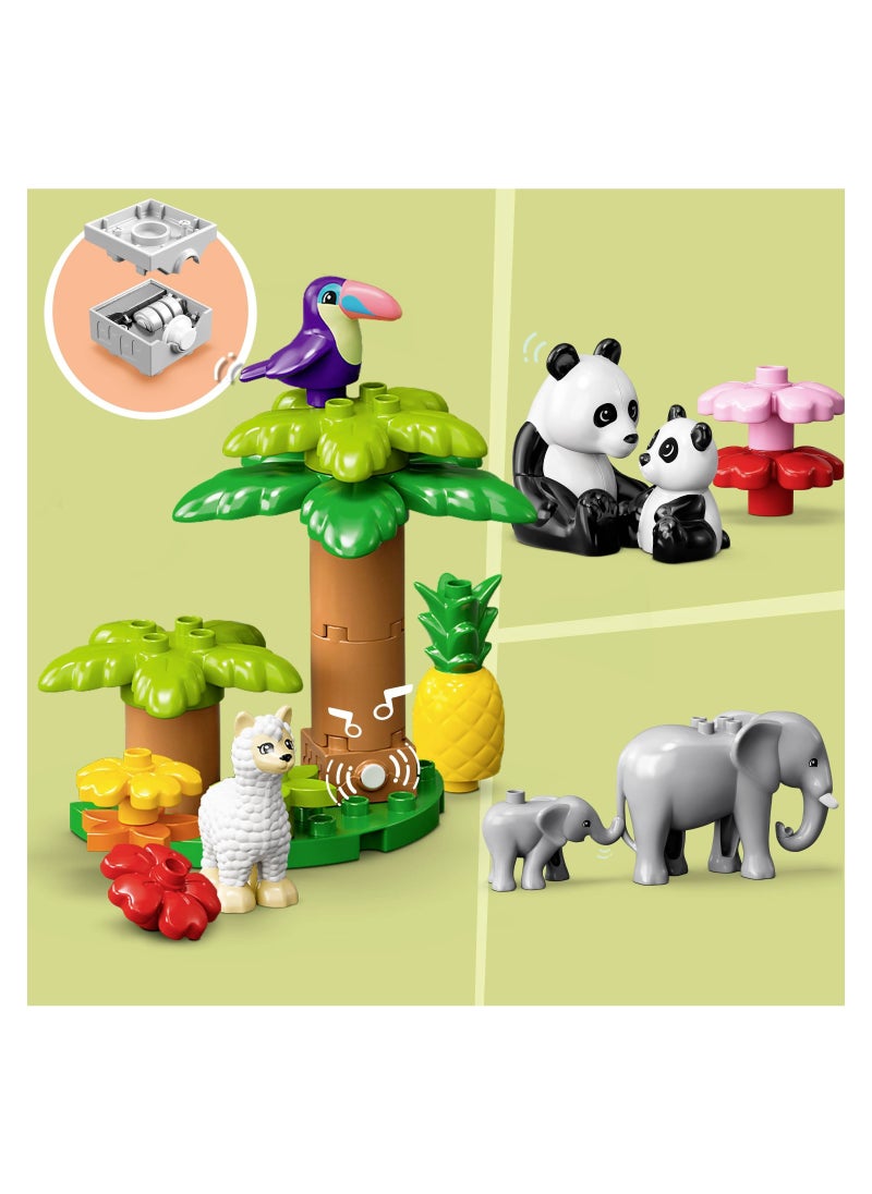 LEGO LEGO - Duplo Wild Animals of The World 143 Pieces - 10975  - Image 5