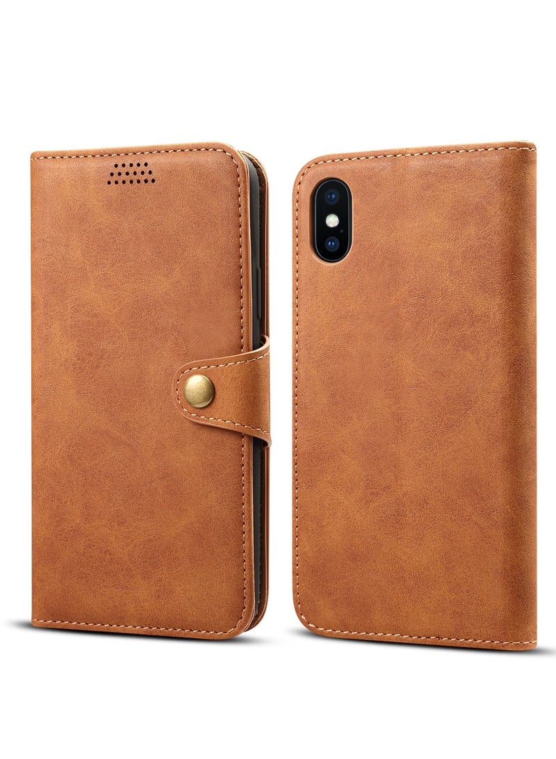 Suteni Flip Cover Protective Leather Case for iPhone - Image 1