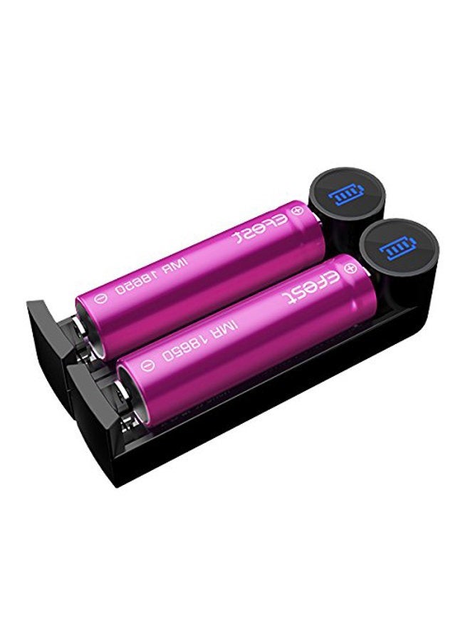 Efest Li-Ion K2 USB Charger for 2 Batteries 18650/18350/16340/26650/14500 - Image 3