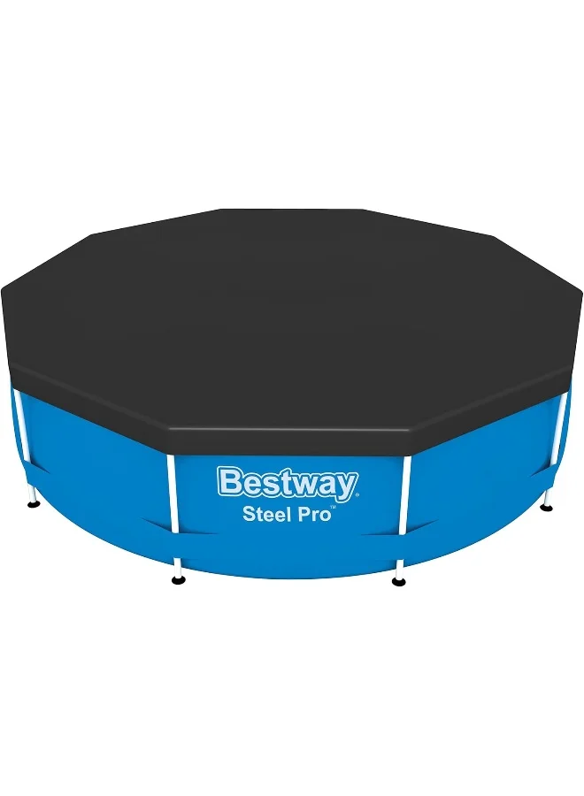 بست واي Above Ground Pool Cover | Waterproof Swimming Pool Cover for Round Pools, Multiple Sizes 3.05متر