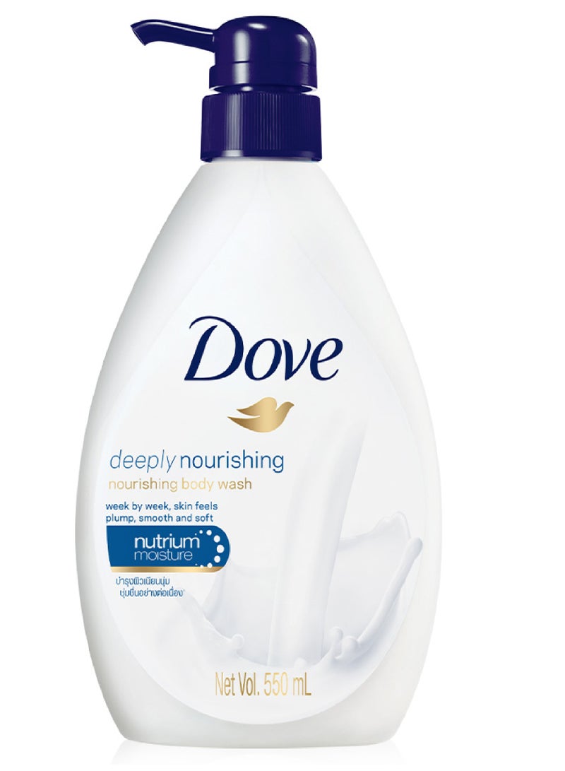 Dove غسول الجسم دوف المغذي بعمق 550 مل