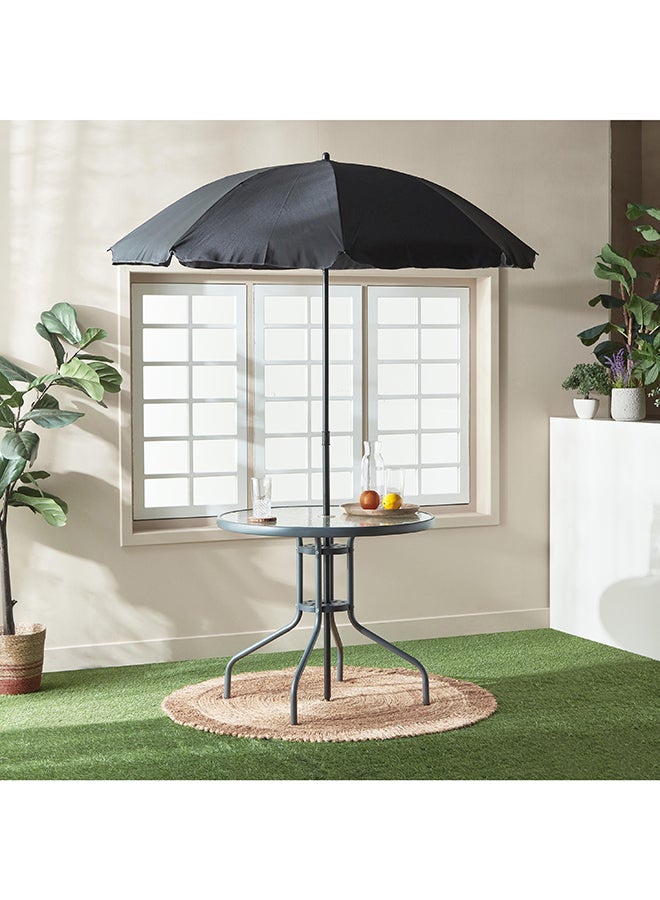 Home Box Torino Outdoor 6-Piece 4-Chair and Table with Umbrella Set 80 x 70 x 80 cm - Image 2