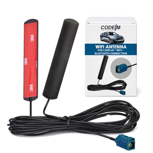 Reloot Code M Vehicle 4G LTE Cellular WiFi Bluetooth 2.4GHz Hidden Antenna - Compatible with BMW, Volkswagen, Audi, Mercedes-Benz, VW - Enhances Carplay, TCU, Bluetooth Module, Head Unit Receiver - Image 1