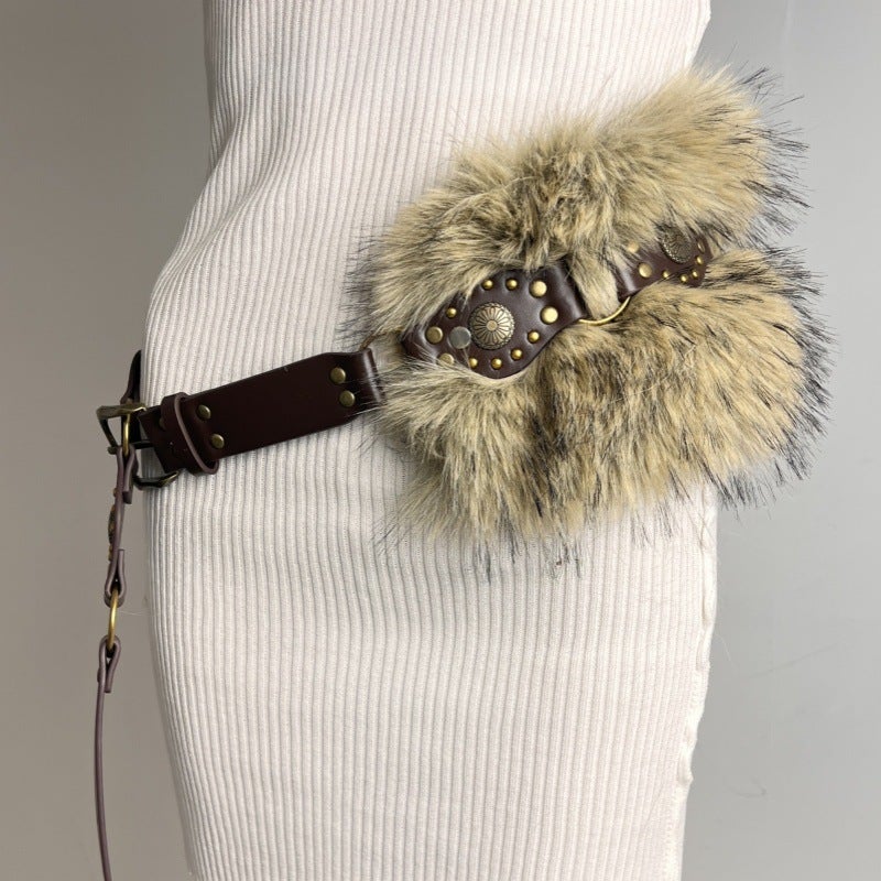 Rhinestone Mao Mao Stitching Belt Shiny Mao Mao Belt New Y2K All-Match Pin Buckle Corns Girl Belt - Image 5