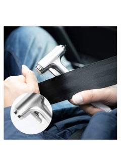 SYOSI Emergency Car Safety Hammer Kit, Car Window Breaker and Seatbelt Cutter Alloy Head Emergency Escape Tool Vehicle Safety Hammer Emergency Hammer Fireproof Escape Tool for Car Accidents  - Image 2
