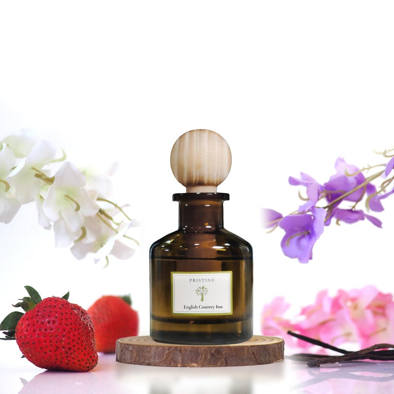 PRISTINE English Country InnInspired by Ritz Carlton Hotel Ball Diffuser for Wardrobe Fresh Blend of Strawberry Vanilla Musk Diffuser Set Mini Diffuser Decor Air Freshener for Closets