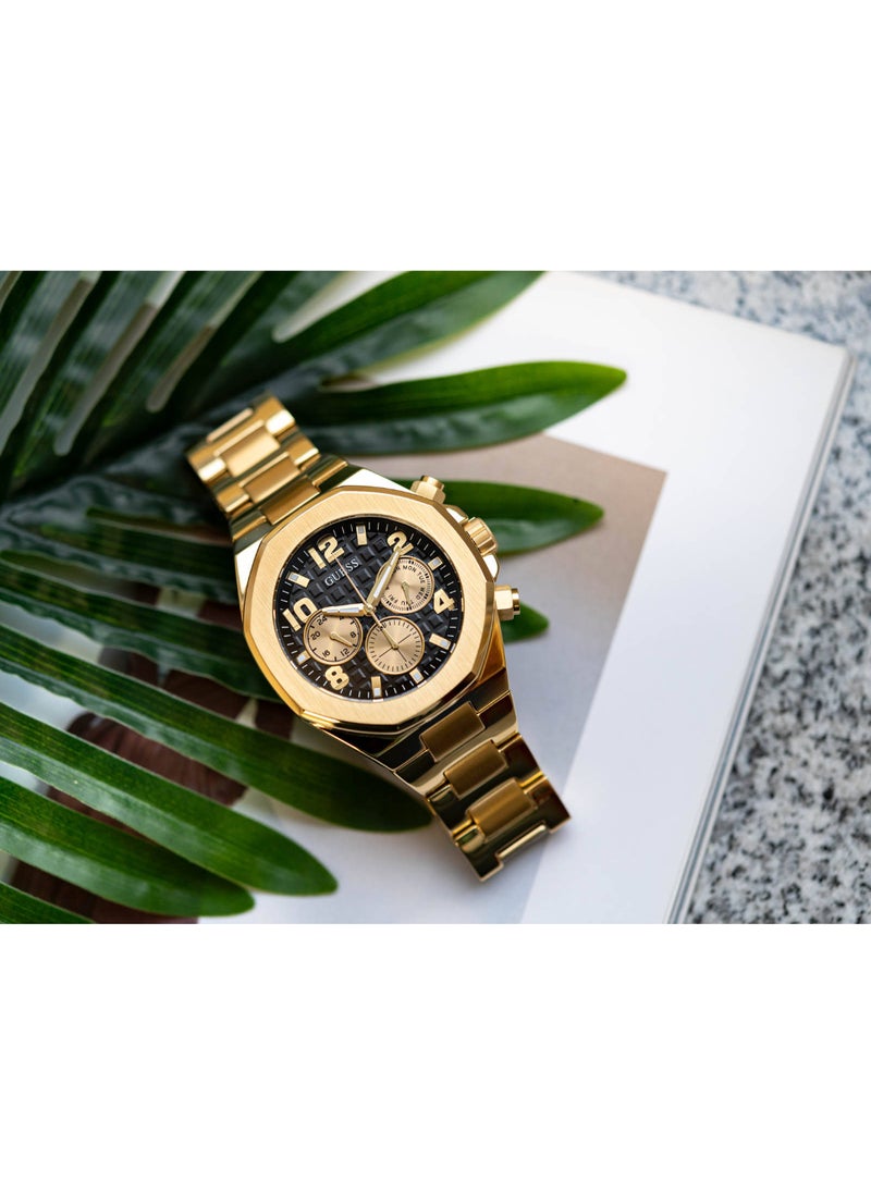 GUESS - GUESS Analog Black Dial Men's Watch - GW0489G2 - Image 1