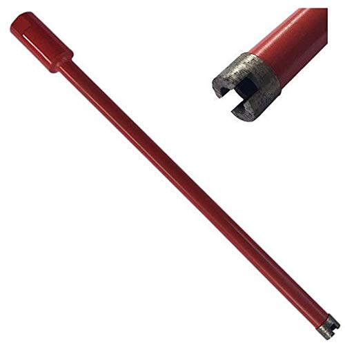 EDiamondTools 3/4" Wet Drill Core Bits for Concrete and Hard Masonry, Diamond Hole Saw, 14" Drilling Depth, 5/8"-11 Arbor, Wet Only - Image 1