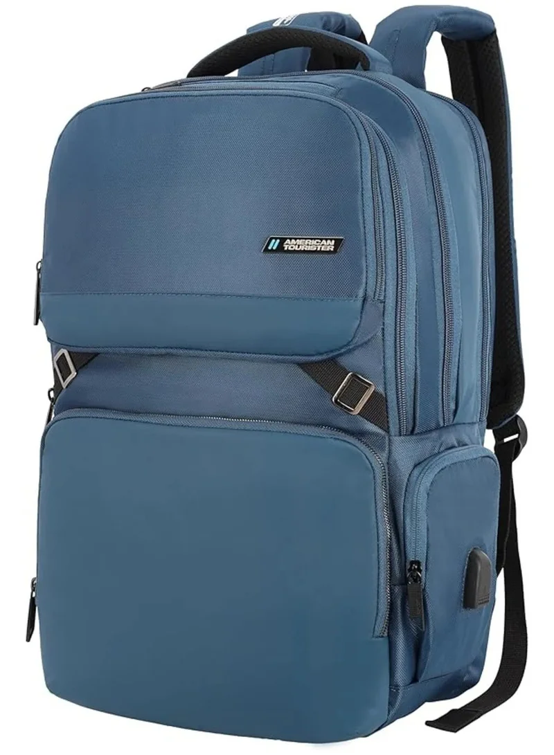 Segno 2.0 Detachable Laptop Backpack, 31L Capacity, Polyester, Navy|Fits 15.6" Laptop|Antimicrobial Treated Lining|Tractum Suspension|USB Port|Ergo Back & Shoulder|Detachable Shoulder Strap|Bottle Holder - 1 Year International Warranty