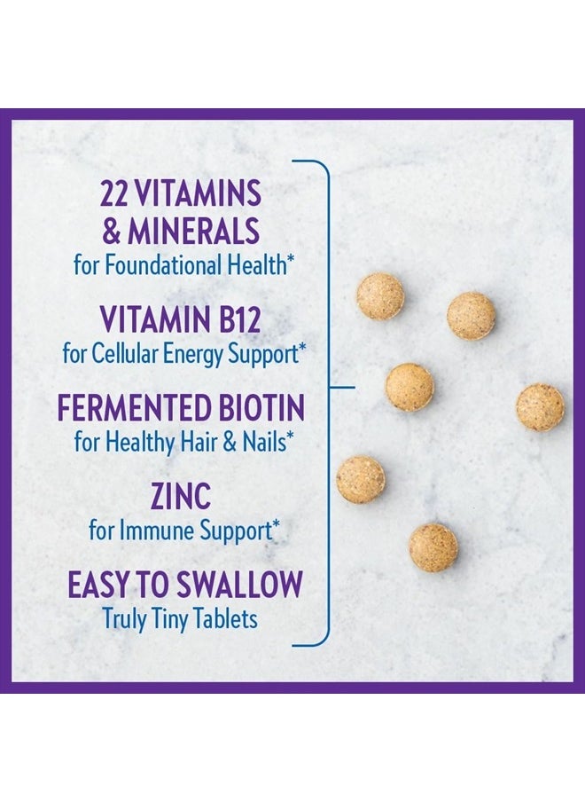 New Chapter - Tiny Tabs Multivitamin with 20+ Nutrients for Immune, Cellular Energy & Stress Support, Including Vitamin D3 + B Vitamins, 192 Count - Image 1