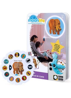 Moonlite Storybook Reels For Flashlight Projector, Kids Toddler | Brown Bear, Brown Bear | Single Reel Pack Story For 12 Months And Up  - Image 1