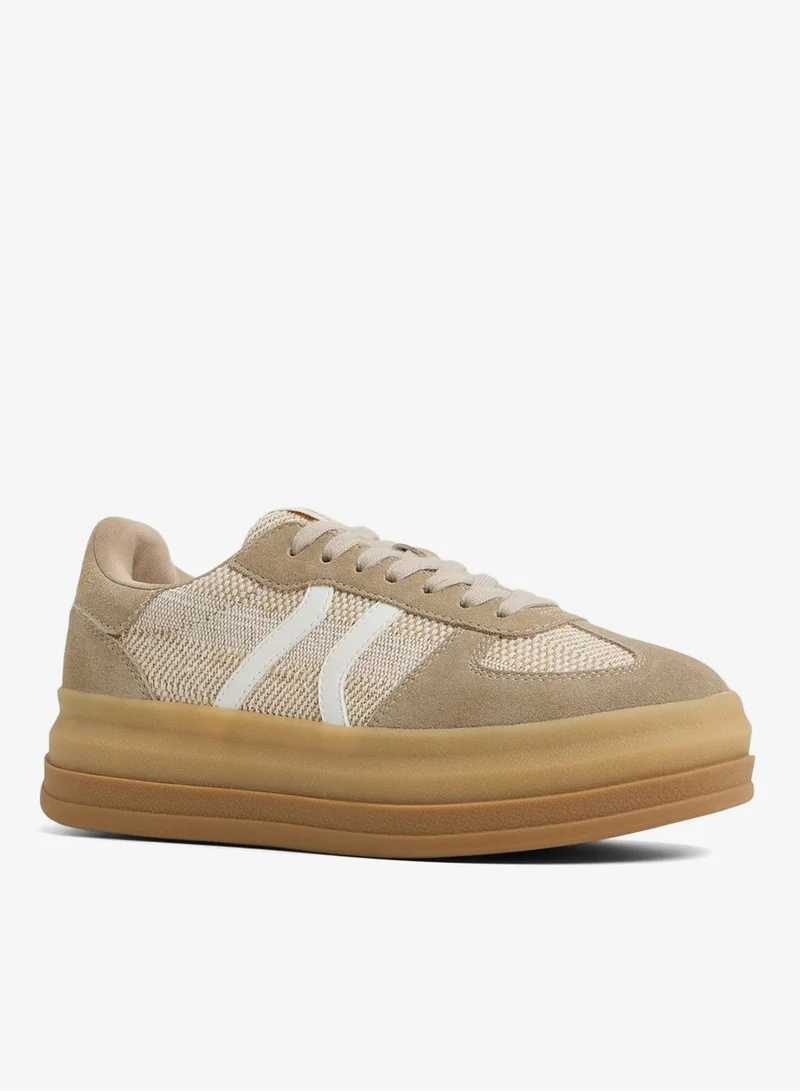 ALDO  ELABRINTAR Lace Up Platform Sneakers for Women | Best Price UAE