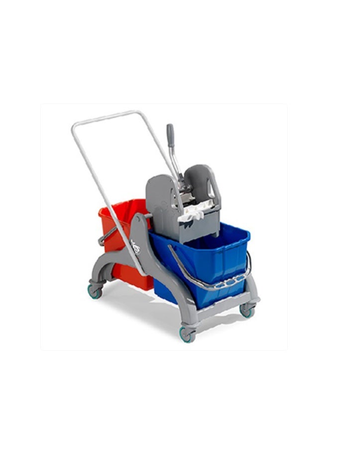 tts Durable double bucket trolley tts