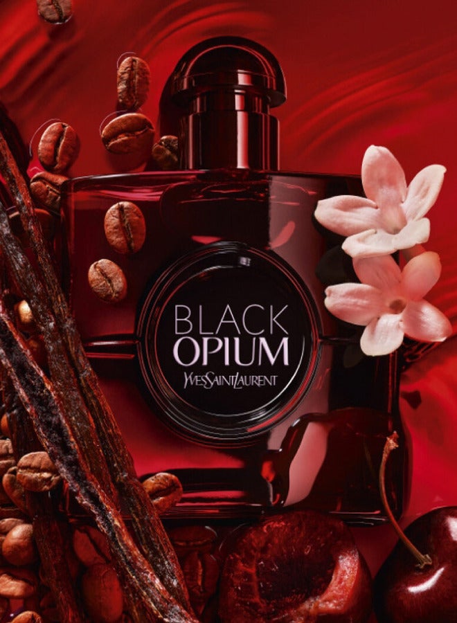 Yves Saint Laurent Black Opium Over Red EDP 90ml - Image 4
