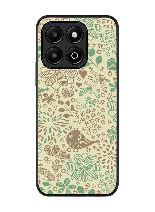 Stylizedd For Honor X6B Case,Slim fit Camera Protection, Shockproof Thin Phone cover - Cozy Garden - Image 1