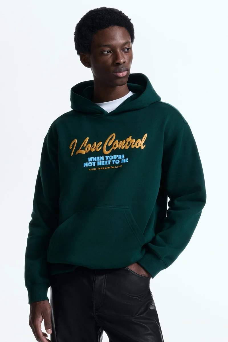 H&M Loose Fit Printed hoodie