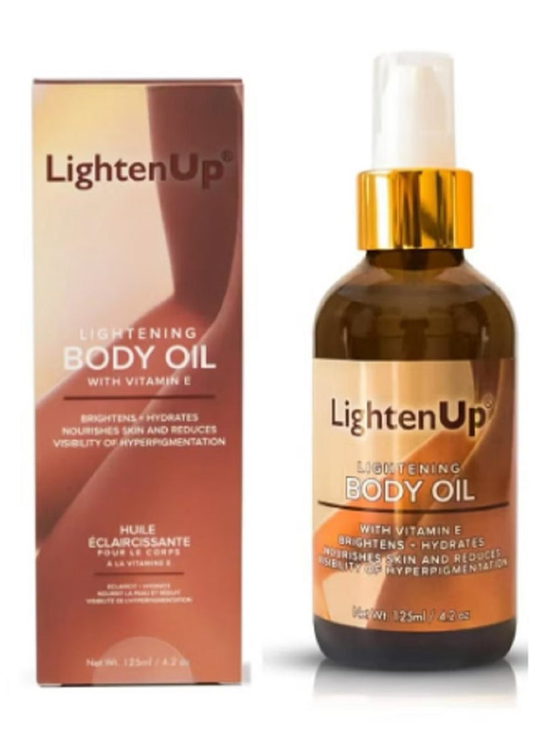 LIGHTENUP Skin Brightening Body Oil 125 ML - Image 1