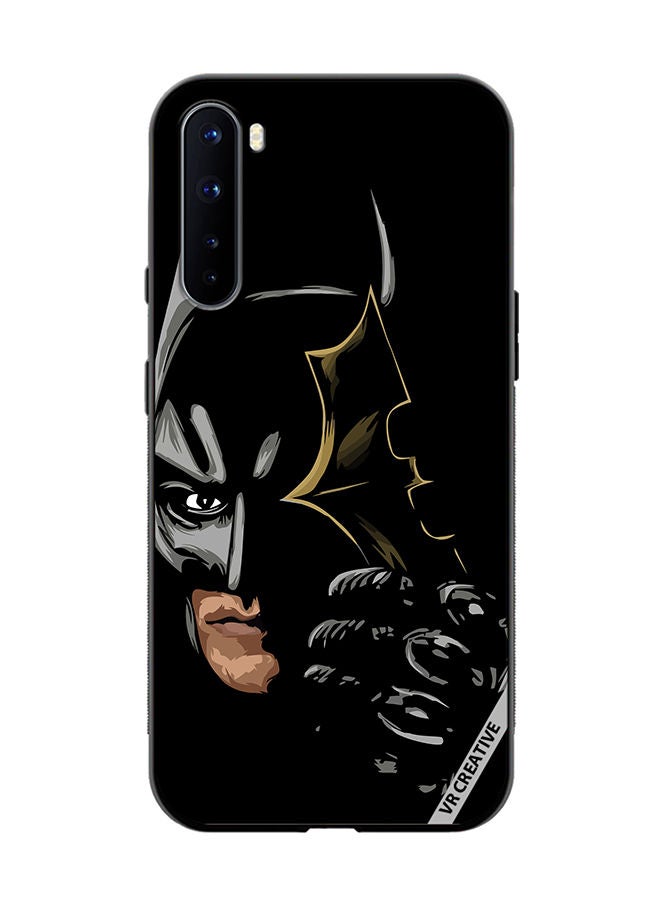 VR CREATIVE Protective Case Cover For OnePlus Nord Batman Black Design Multicolour - Image 1