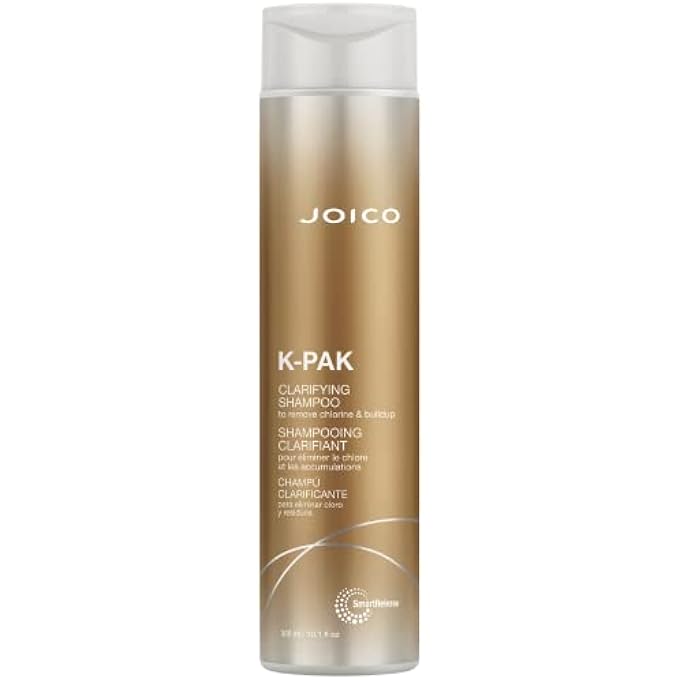 JOICO K-PAK DAILY CLARIFYING SHAMPOO TO REMOVE CHLORINE & BUILDUP | FOR DAMAGED HAIR | REPAIR & PREVENT BREAKAGE | BOOST SHINE | WITH KERATIN & GUAJAVA FRUIT EXTRACT | 10.1 FL OZ - Image 1