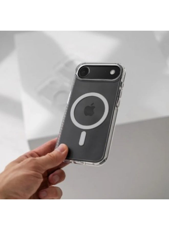 Magsafe iPhone 17 Air Clear Case MagSafe with random sticker - Image 1