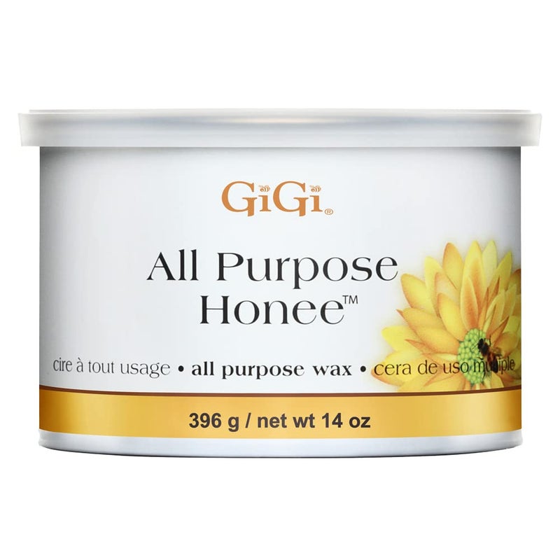 GiGi All Purpose Honee Hair Removal Soft Wax for All Skin and Hair Types, 14 oz - Image 1