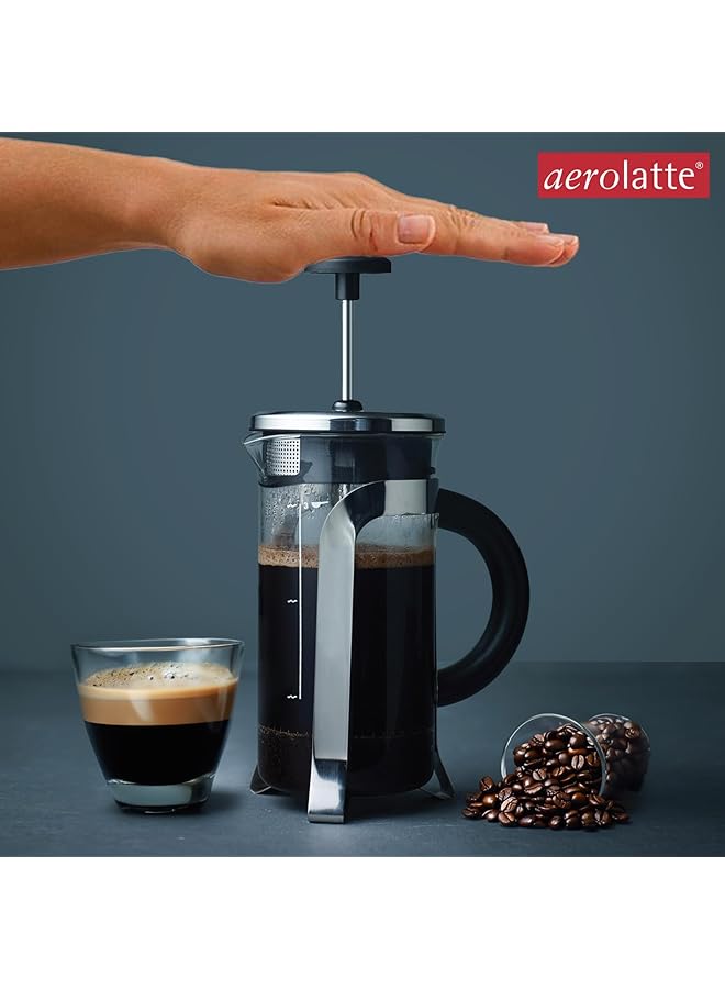 إيرولات ماكينة تحضير القهوة الفرنسية بثلاثة أكواب، سعة 12 أونصة - Image 4