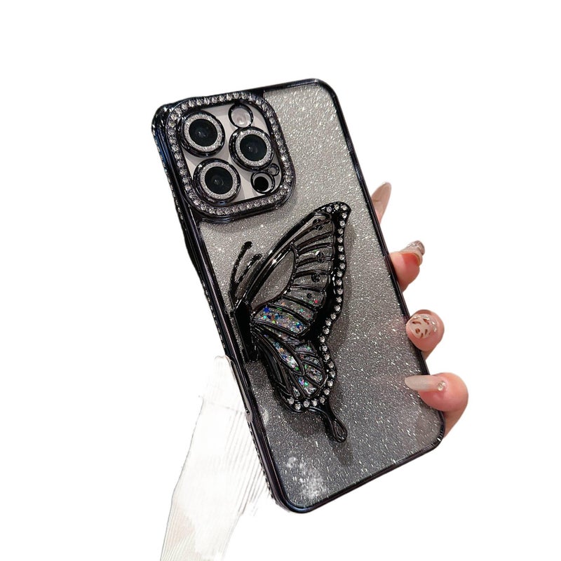 Protective Case, Shockproof Cover for iPhone 16 / 16 Plus / 16 Pro / 16 Pro Max, TPU Drop Protection, Black - Layan Lure - Image 1