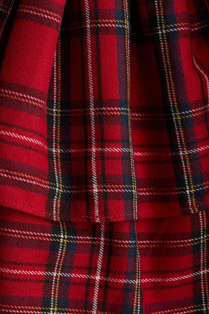 H&M Tiered twill skirt