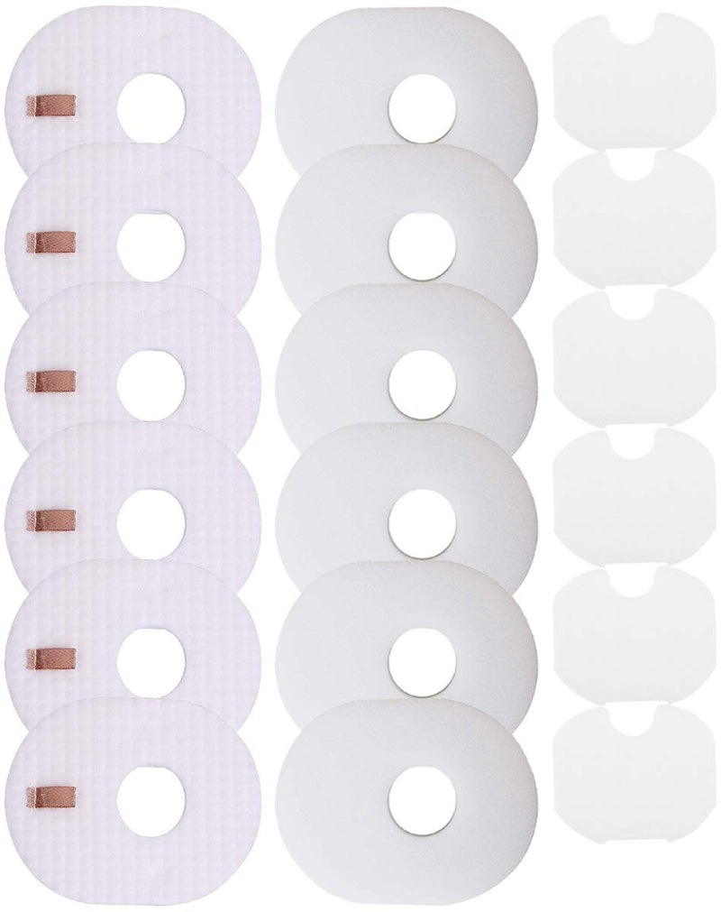 Dttery 6 Pack Filters Replacement for Shark Rocket Vacuum CS100 HV292 HV300 HV301 HV302 HV303 HV305 HV310 UV450 Part XFFV300