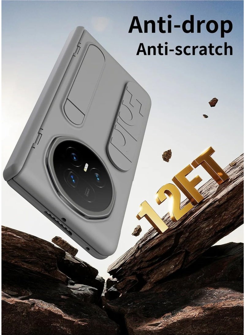 عام غطاء متوافق مع هونر ماجيك V5 2025 مع حامي شاشة وحامل قابل للتعديل وحزام يد، غطاء صقيل من البولي كربونات المضاد للصدمات مع حماية المفصلة. - Image 4