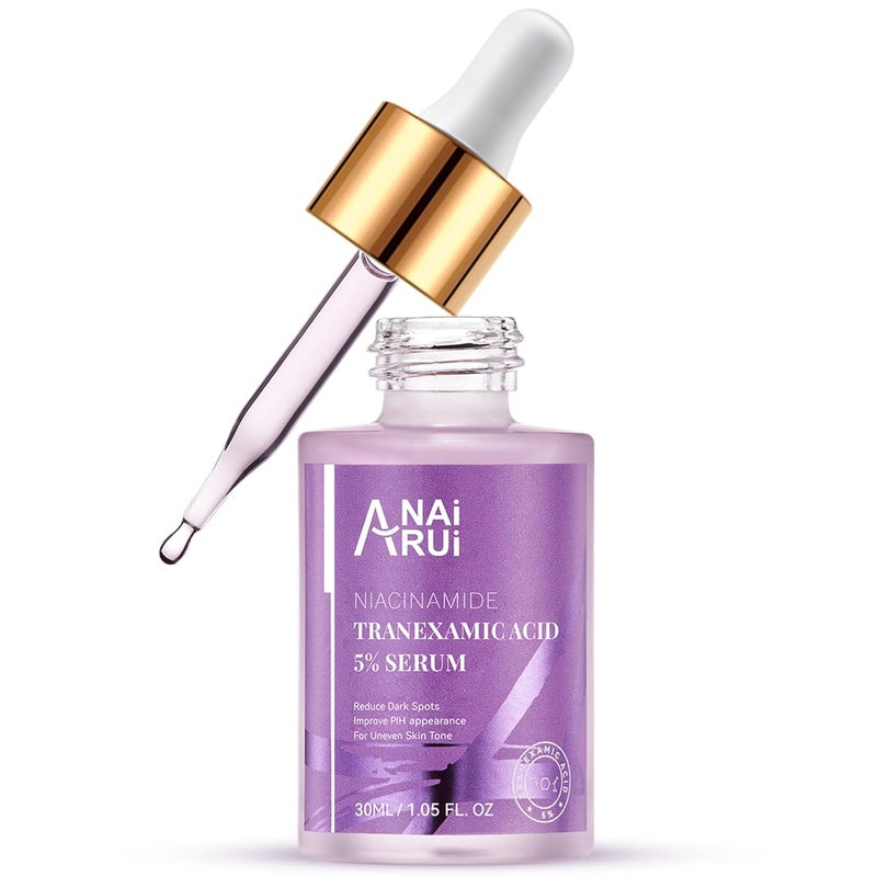 ANAI RUI ANAI RUI 5 Tranexamic Acid Serum With Niacinamide Kojic Acid Arbutin Reduce Dark Spot PIH for Uneven Skin Tone 1FLOz 
