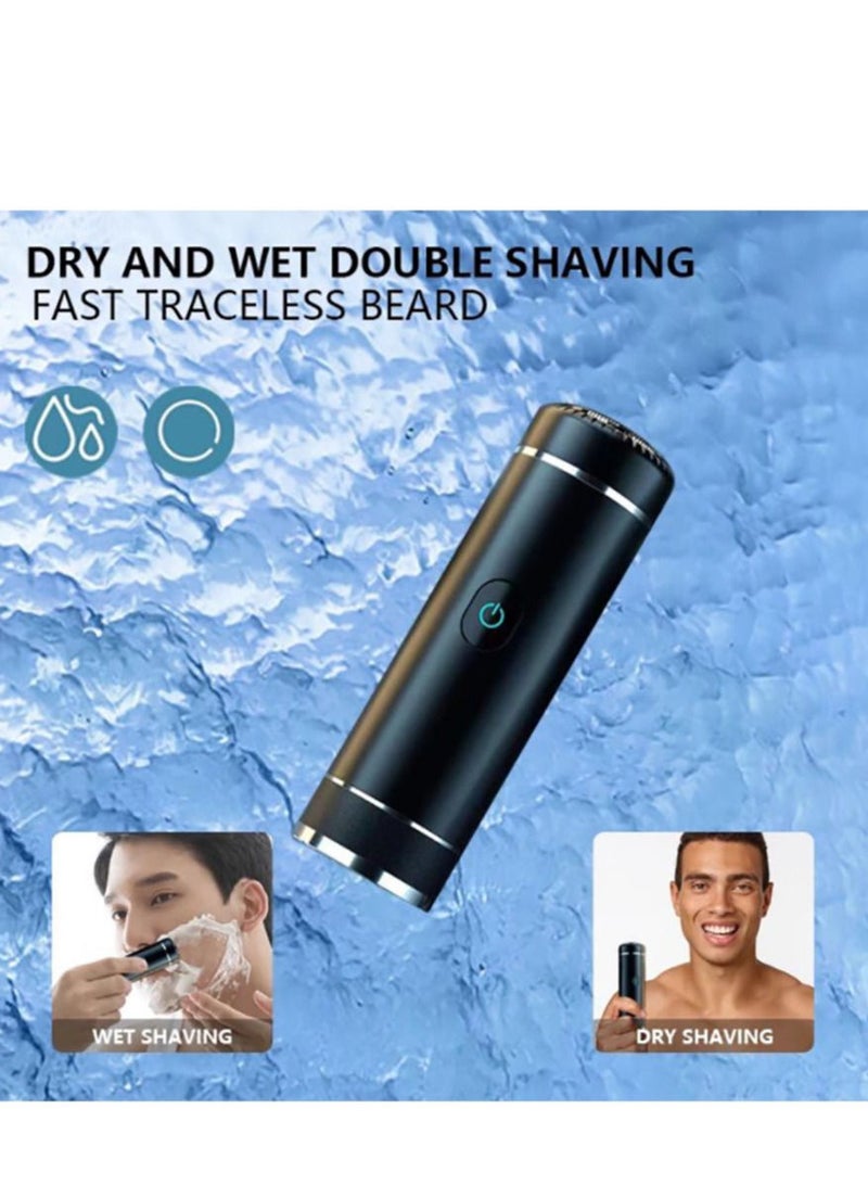 REBENUO Waterproof Rechargeable Wet Shaver with Full Metal Aluminum Alloy Body - Image 4
