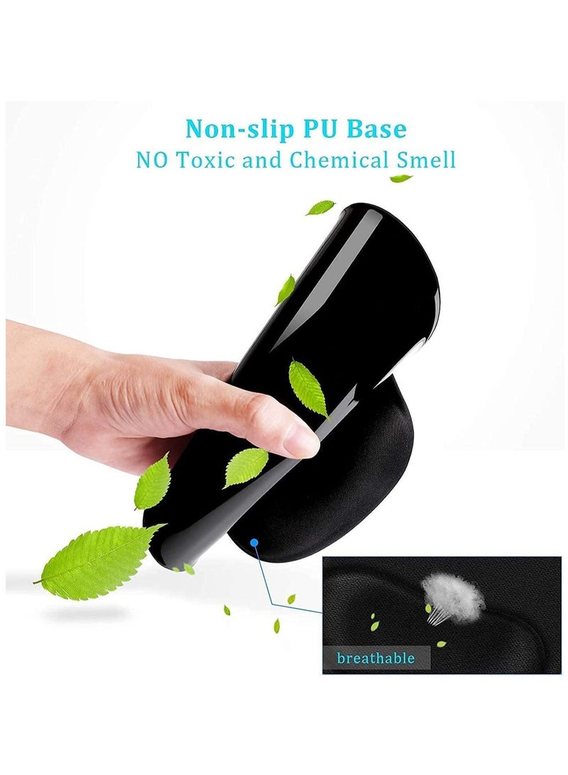 Ntech Mouse Pad With Wrist Support Black - Image 5