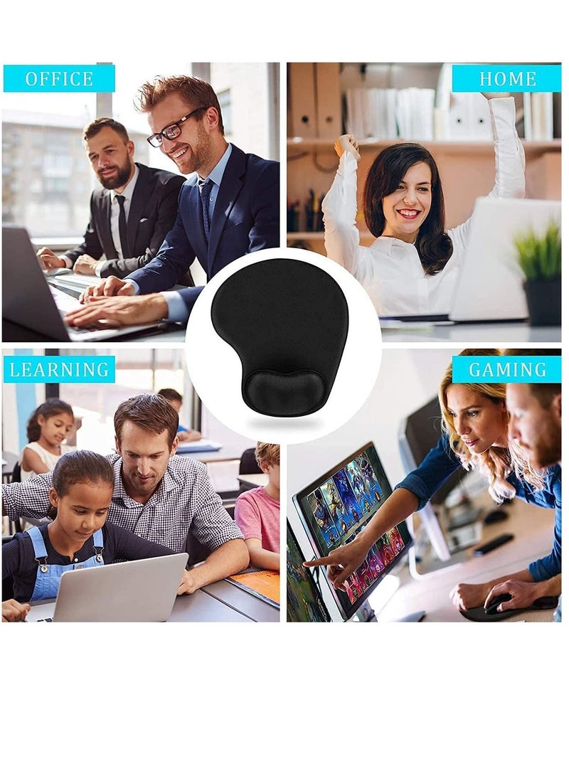 Ntech Mouse Pad With Wrist Support Black - Image 3