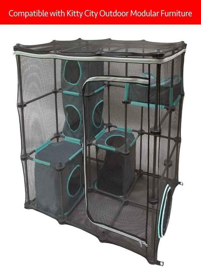 Kitty City Outdoor Catio Furniture and Play Kits for Cats, Pipes and Joints - Image 4