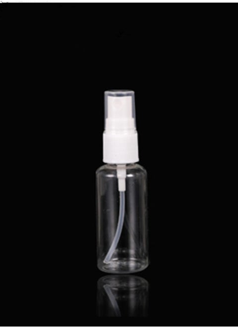10pcs Refillable Empty Spray Bottles Clear