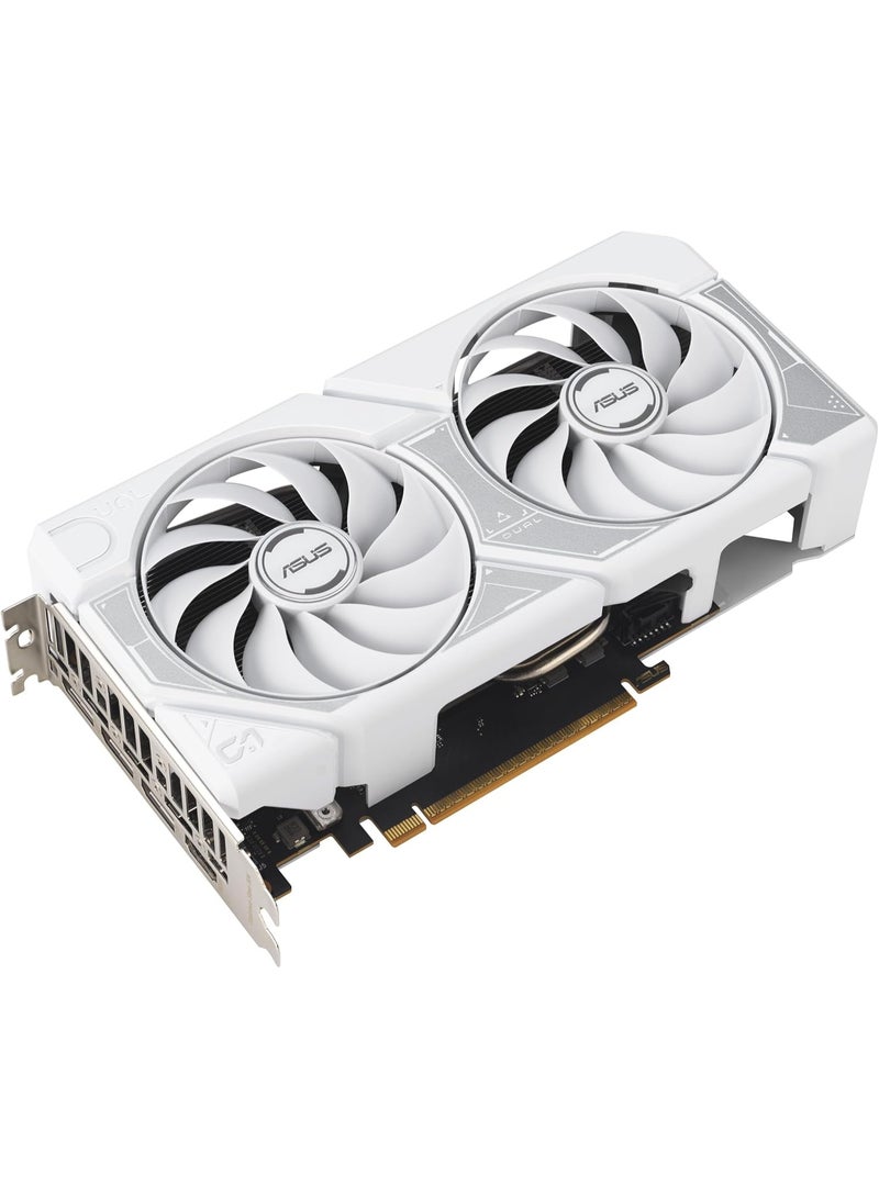 ASUS DUAL NVIDIA GeForce RTX 5060 OC Edition 8GB GDDR7 | PCIE 5.0 | Gaming Graphics Card with Dual Fans | DUAL-RTX5060-O8G-White, 90YV0N15-M0NA00 - Image 4