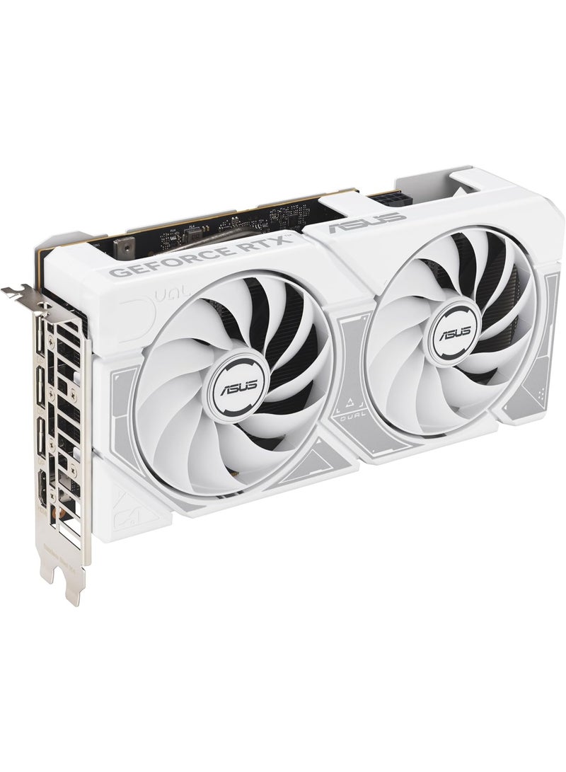 ASUS DUAL NVIDIA GeForce RTX 5060 OC Edition 8GB GDDR7 | PCIE 5.0 | Gaming Graphics Card with Dual Fans | DUAL-RTX5060-O8G-White, 90YV0N15-M0NA00 - Image 3