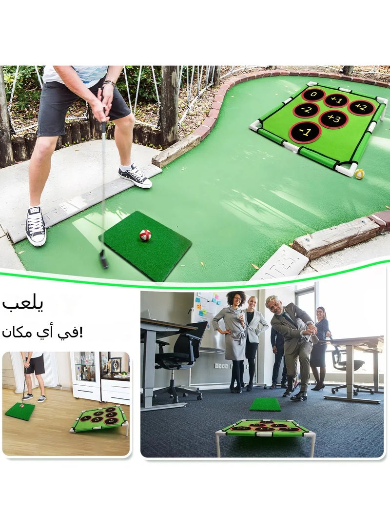 Golf Cutting Net Trainer Sticky Ball Practice Net Indoor and outdoor practice blanket Golf practice supplies - Image 2