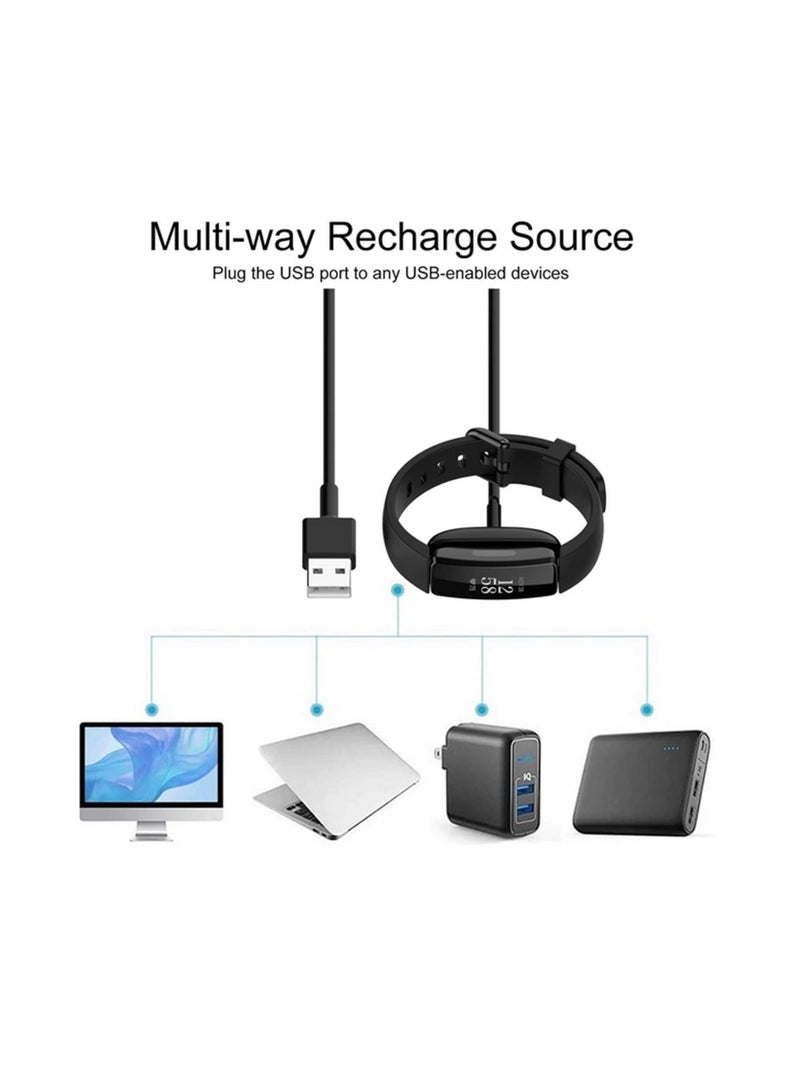 USB Charger for Fitbit Luxe Charging Cable for Fitbit Charge 5 USB Wireless Magnetic Adapta Dock Cradle Smart Watch Accessories  - Image 5