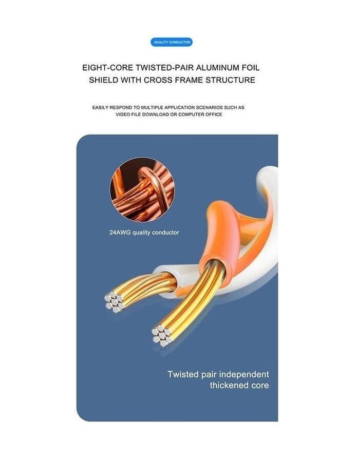 Stargold High-Speed Cat6 Ethernet Cable 100M - RJ45 Network Cable for Internet, Router, and Gaming - Image 4