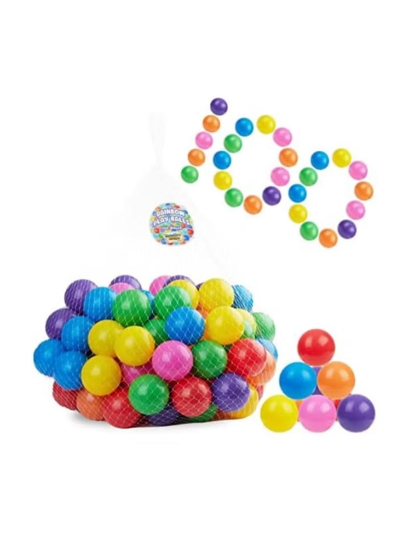 كرات ملونة للأطفال من كريتيف كرافت مقاس 6 سم لحمامات السباحة للأطفال كرات حسية ناعمة لحديثي الولادة كرات بلاستيكية صندوق سلة خيمة