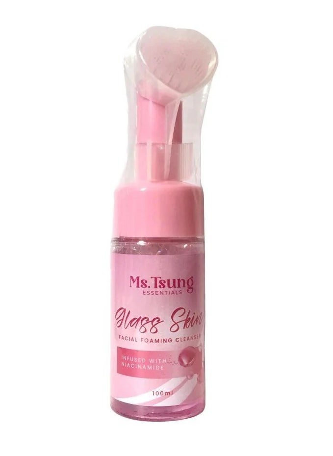 Ms Tsung Essentials Glass Skin Facial Foaming Cleanser 100ml  - Image 1