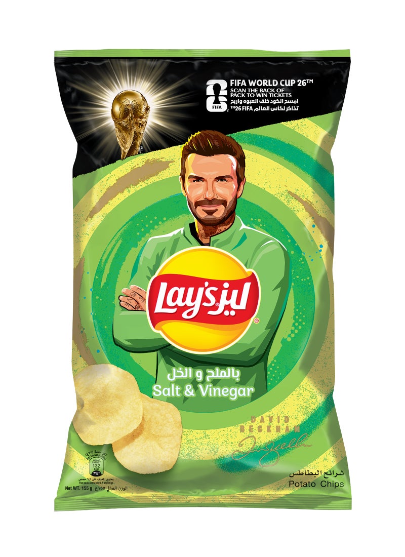 Lays Salt And Vinegar Potato Chips - Image 1
