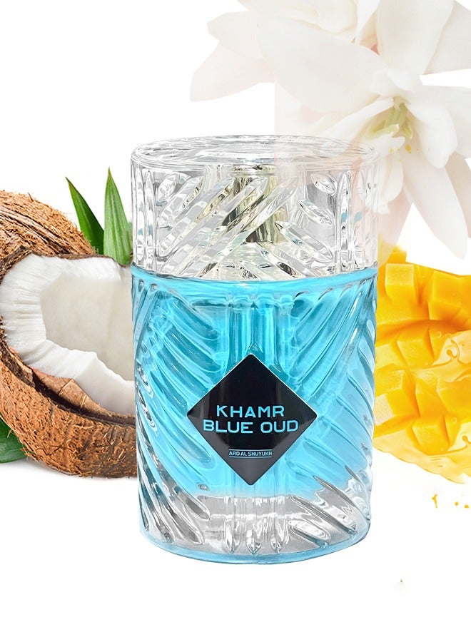 Shaikh Saeed Khamr Blue Oud Perfume for Men and Women - Unisex Arabic Perfume, 100ml - Image 3