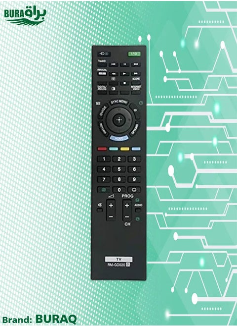 New RM-GD020 Remote Control fit for Sony LCD Digital TV KDL-55EX720 KDL-46EX720 KDL-40EX720 KDL-40EX520 KDL-40CX520 KDL-32EX720 KDL-32EX520 KDL-32CX520 KDL-26EX420 KDL-22EX420 KDL-22CX520 KDL-60EX720