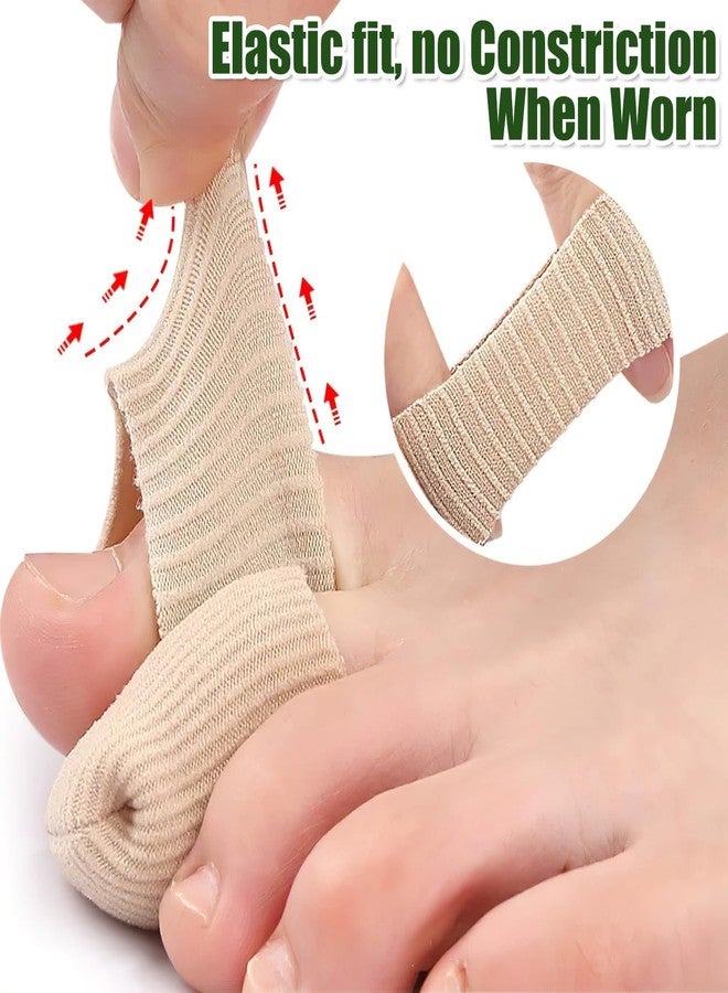 Flavizo 6pcs Fiber Toe Caps for Pain Relief, Soft Comfort, Anti-Friction Protection Breathable | Washable | Reusable | Multiple Sizes | for Women & Men - Image 4