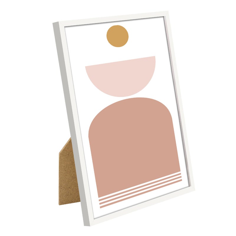 أبس سيمبلز upsimples 8x10 مجموعة إطار الصورة مجموعة من 3 مصنوعة من زجاج عالي الوضوح لمدة 8 × 10 إطارات بيضاء الجدار وشاشة الطاولة إطار صورة حدودية رقيقة للمنزل د؟ - Image 2