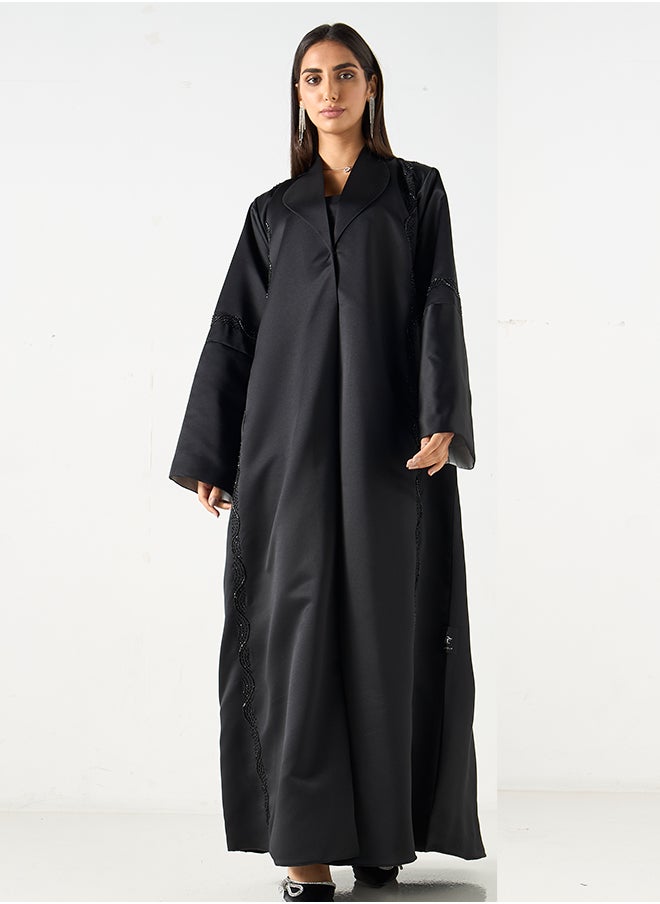 Black Embelished Abaya - HM - pzsku/Z9B7D5FA6A415F861543BZ/45/_/1738768165/db2b55a5-f705-4a8e-9cbf-2a940cda574f