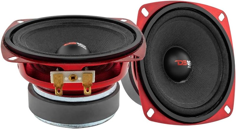 DS18 4-Inch 200W Series Max Single Car Audio Midrange Loudspeaker - Image 2